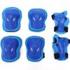 Kids Skateboarding Roller Skating Cycling Safety Gear Set Knee Elbow Wrist Pad Helmet Outdoor Sports