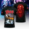 Heavy Metal Rock Band Dio Pattern 3D Printed T-shirt Men's Fashion Harajuku Short Sleeved Top Street Trend Hip-hop Dio Funnny Clothing