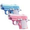 3D Toy Mini Pistol 2-piece Set, Toy Blue + Toy Pink