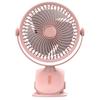 6-Inch USB Rechargeable Mini Fan with Night Light for Desktop, Office, Dorm