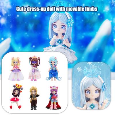 Doll Figure Girl Doll Toys, Lingmeng Qing Princess Loli Limbs Movable Doll