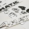 3D ABS Car Letter Logo E400 E450 4MATIC Rear Trunk Sticker Emblem For Mercedes Benz E Class E400 E450 W213 Auto Tail Accessories