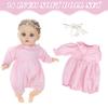 Multipurpose Vanillas Scented Baby Play Doll with Elegant Designs Outfit Accessory for Children Over 18 Months Up