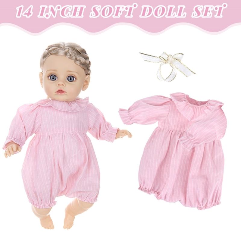 Multipurpose Vanillas Scented Baby Play Doll with Elegant Designs Outfit Accessory for Children Over 18 Months Up