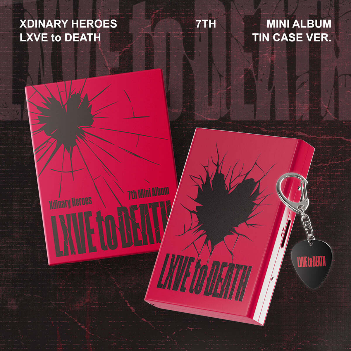 Xdinary Heroes - 7th Mini Album: LXVE to DEATH [Tin Case ver.]
