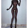 M Xl Separate Finger Nylon Catsuit Glossy Shiny Bodystocking Back Zipper Open Crotch Bodysuit Tights Sexy Leotard Conjoined Body