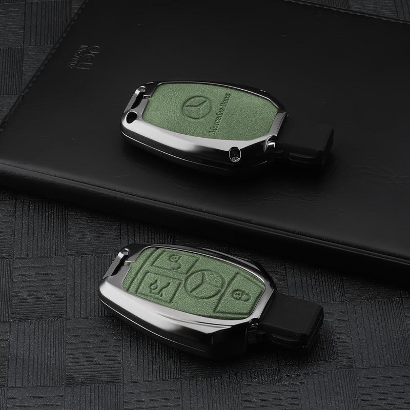 Applicable To Mercedes-Benz C200l Key Set GLA200 Shell GLC260 Metal GLK300 S-class CLA High-end Keychain