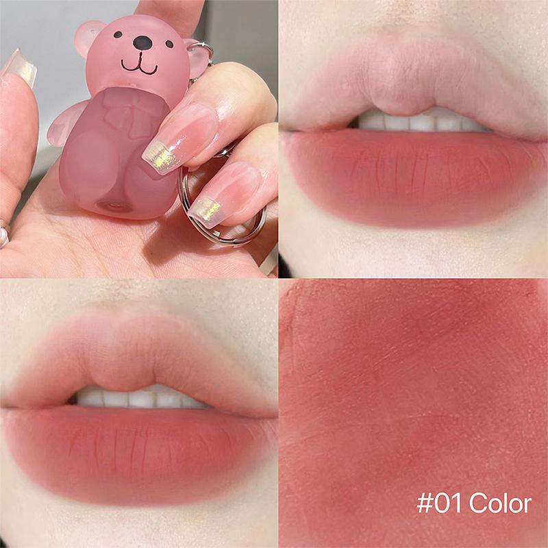 Art Value Bear Fluweelzachte Lipklei met Witte Zijdezachte Lipglans Lippenstift