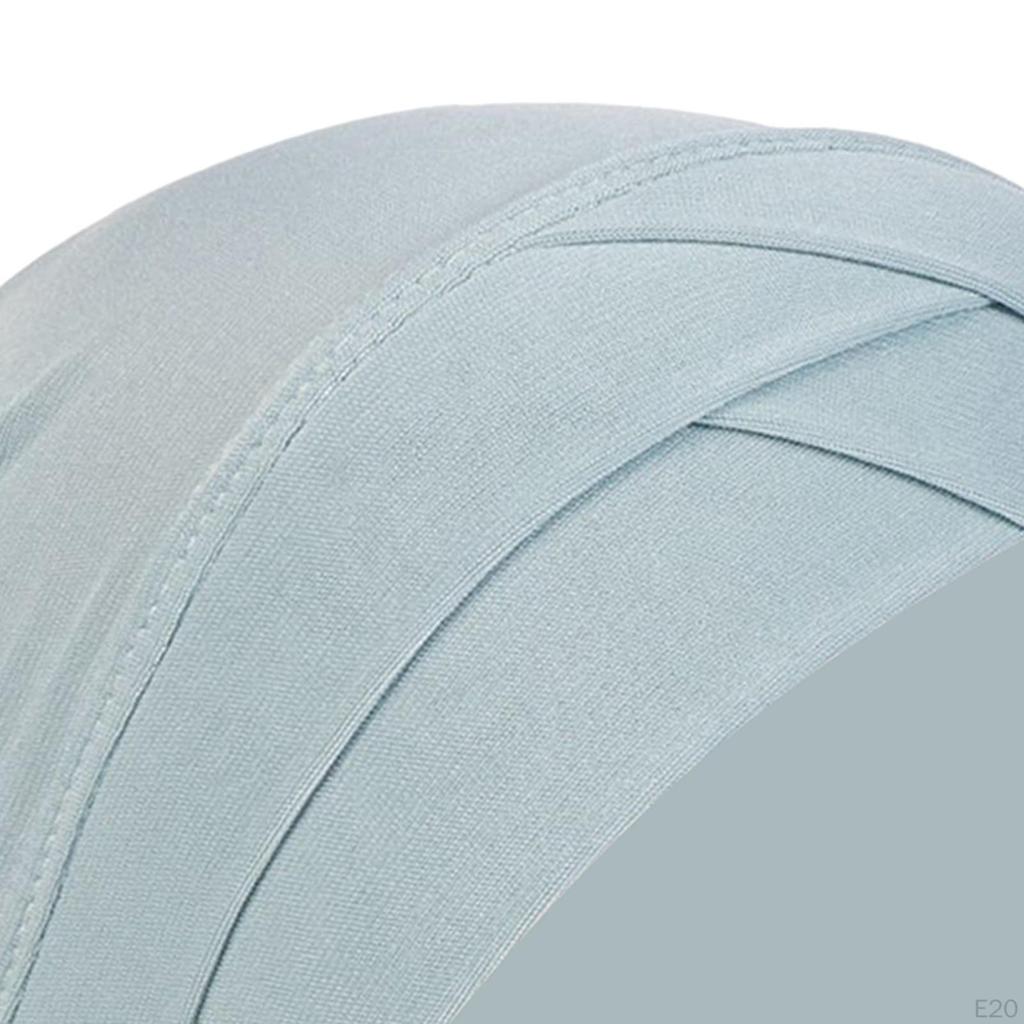 Muslim Indian Turban Hat Elastic Hijab Headwrap Beanie Headwear Accessories