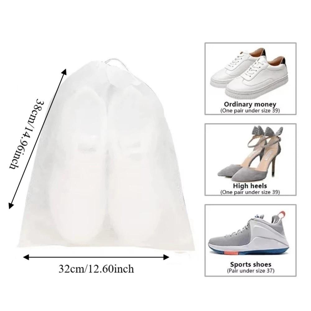 30 pièces Sac de Rangement pour Chaussures Robuste Grande Taille Sac de Rangement Anti-poussière Usage Domestique