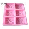 Non Stick Soap Mold Y Reusable Handiwork 3D Rectangle Bee Silicone Pastry Mold