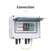 Solar Photovoltaic PV Combiner Box With Lightning Protection 1 In 1 Out DC 600V Fuse MCB SPD Waterproof Box IP65 Wholesale