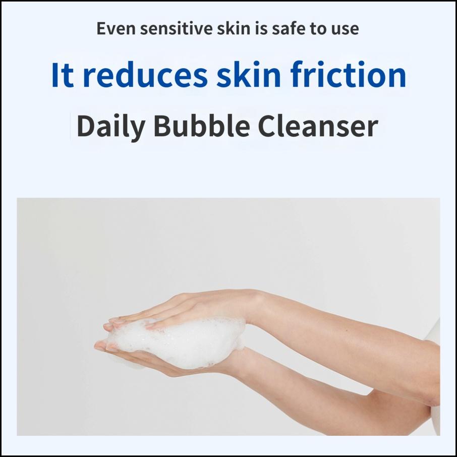 ZEROID Sanft schäumender Gesichtsreiniger 240 ml – Tiefenreinigendes und feuchtigkeitsspendendes Gesichtswaschmittel für alle Hauttypen