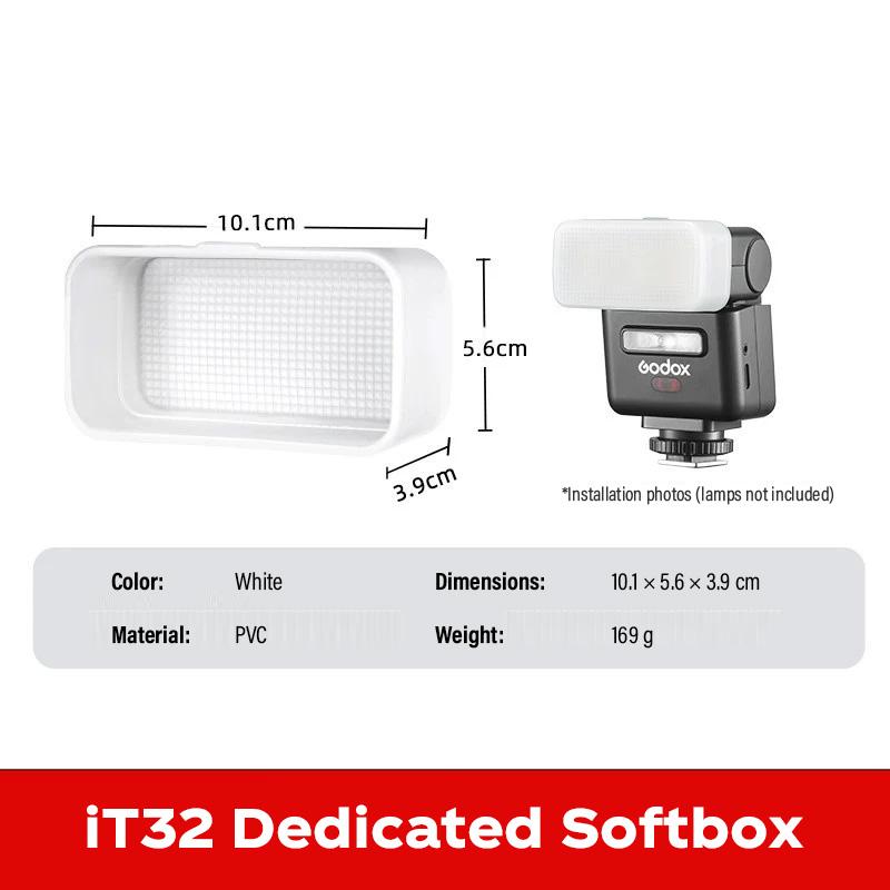 Suitable accessories for Godox IT32 flash softbox 1pcs