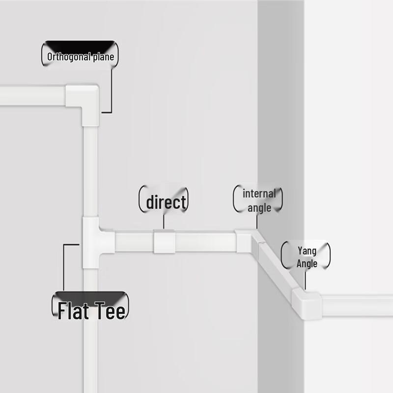 Yunpo Flame Retardant PVC Square Wiring Duct