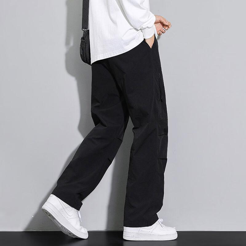 Playboy Men's Loose Fit Multi-Pocket Cargo Pants