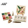 Set per Creare Decorazioni Costiere Fai da Te Mosaico Artistico con Vetro di Mare, Kit Creativo a Tema Animali Marini per Adulti Principianti, Pacchetto Materiali Fatti a Mano Casa Nautica