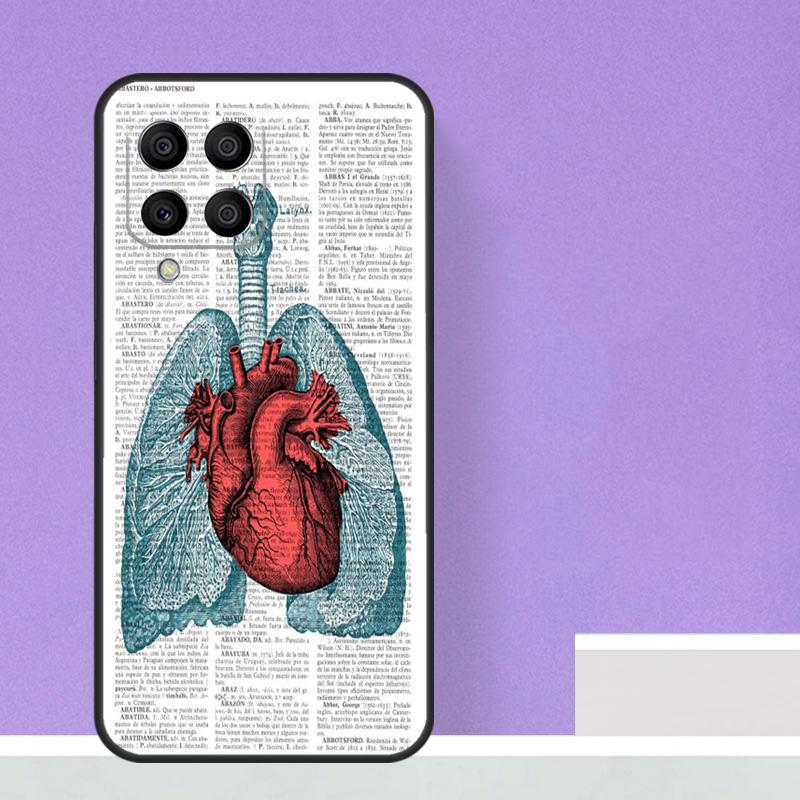 Anatomical Heart Anatomy For Samsung Galaxy M21 M51 M12 M32 M52 M13 M23 M33 M53 M34 M54 M30s M31s M15 M55 M20 Case