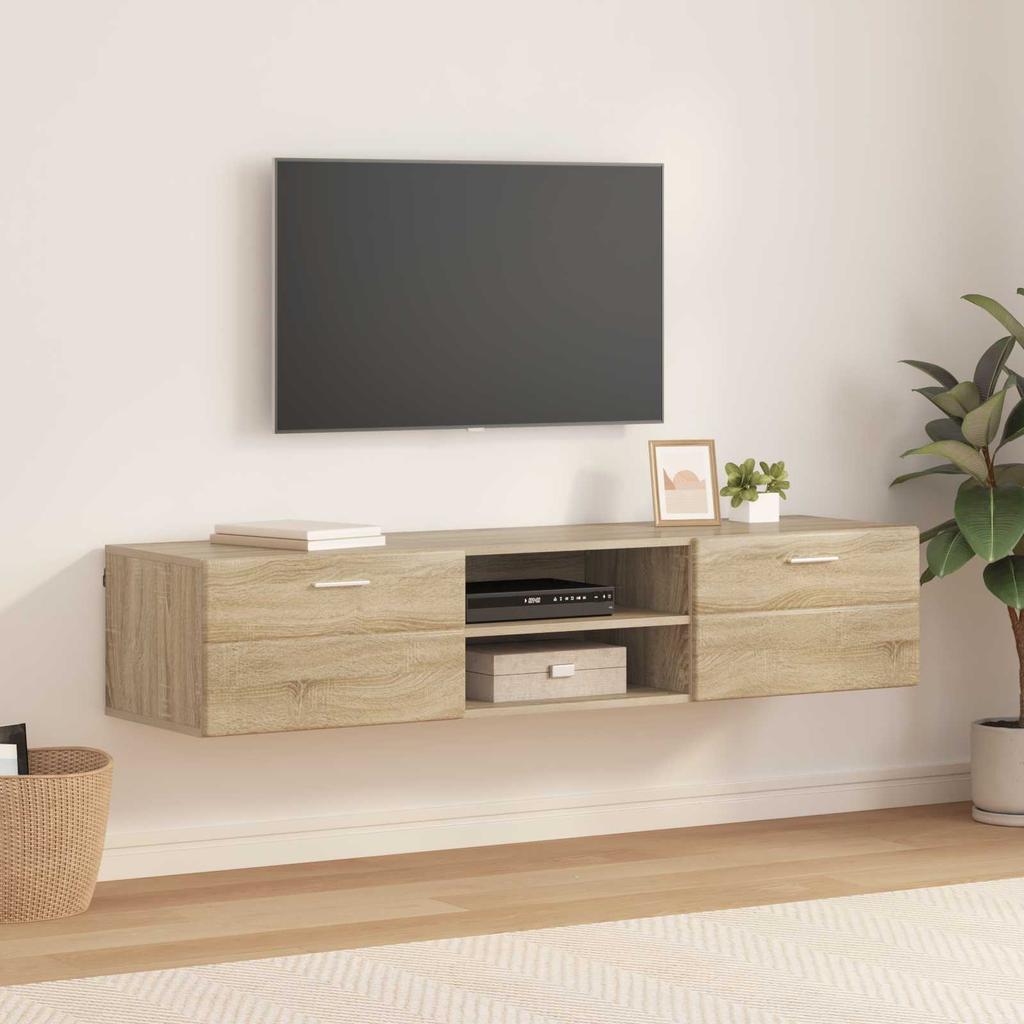 Wooden Cabinet Sonoma Oak 150 x 39 x 30 cm Particleboard