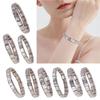 Versatile Italian Charm Pendant Sturdy Stainless Steel Link Craft Supplies Portable for Unique Bracelet Creation