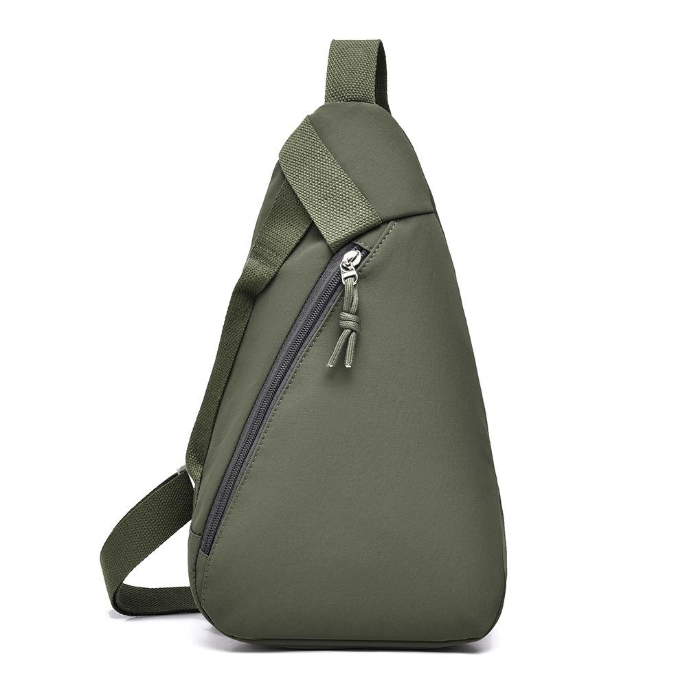 Korean version of sports cycling breast bag multi-functional commuter messenger bag large capacity fashion versatile portable shoulder bag
