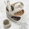 360° Rotating Multi-Layer Storage Box Minimalist Jewelry Storage Box Pen Holder  Vanity Table
