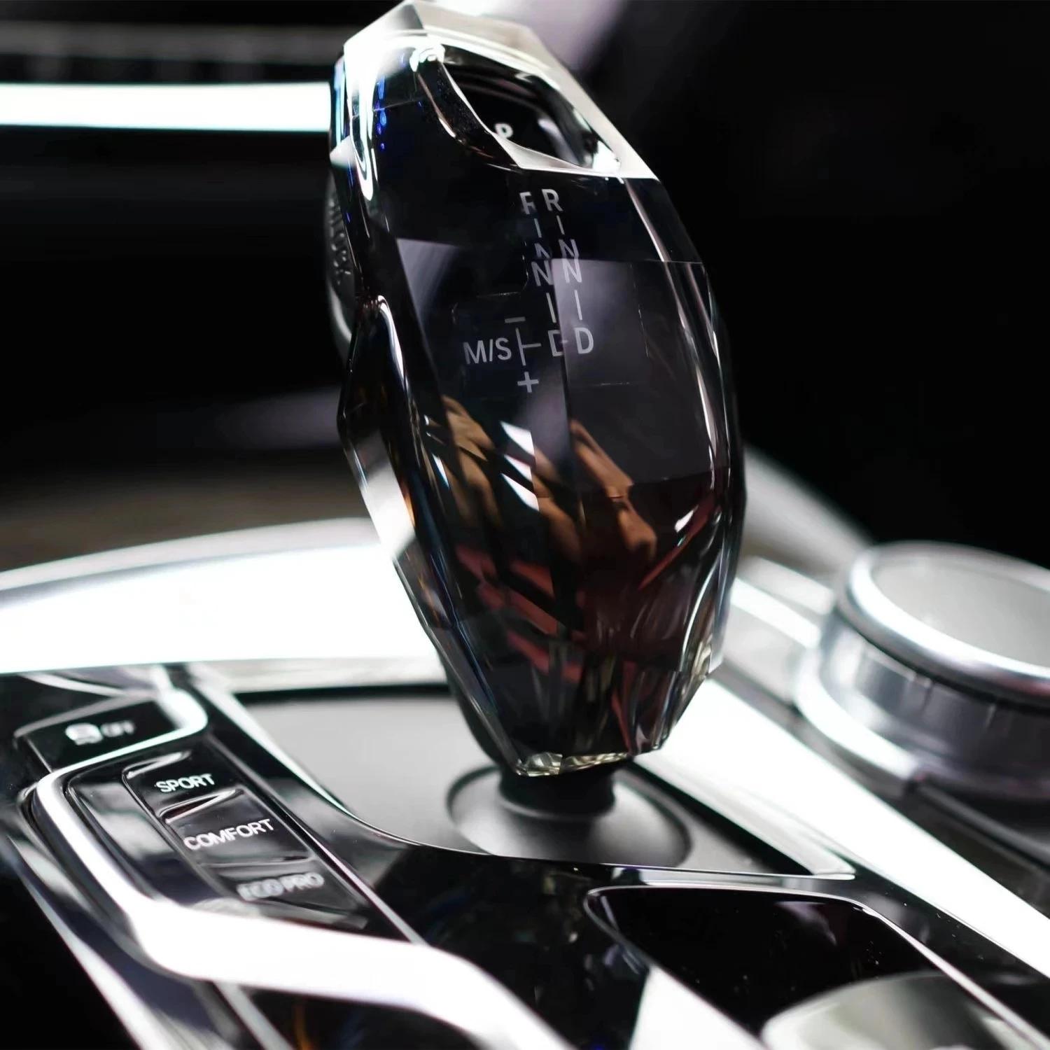 

НОВЫЙ Для BMW 5 7 Серии X3 X4 G30 G31 G01 G02 G11 6gt LHD аксессуары для салона модифицированная хрустальная крышка ручки декоративный хрусталь чёрный