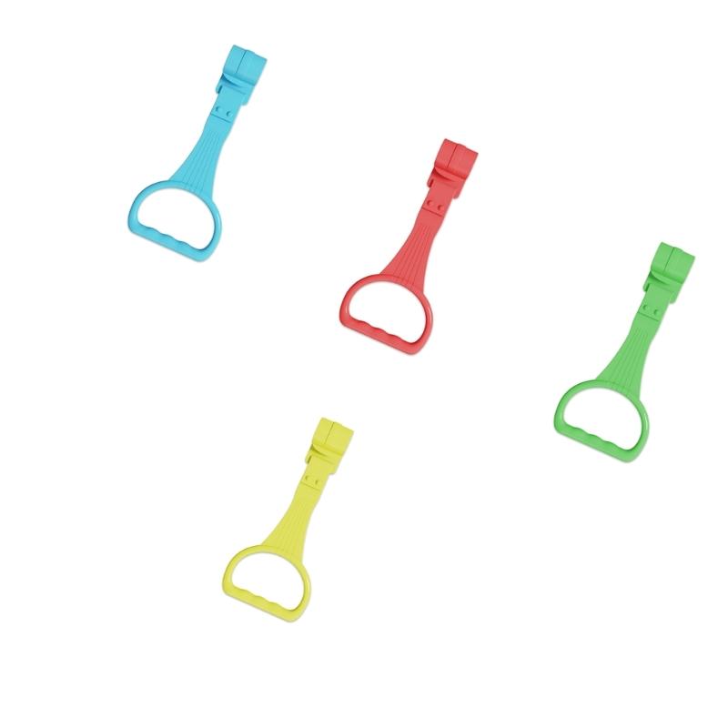 Baby Playpen Pull Up Rings Set of 4Pcs for Early Walking Practice and Motor Skill Enhancement with Bright Color