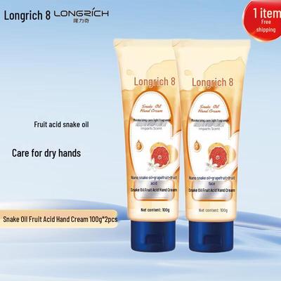 Longliqi Snake Oil Fruit Acid Hand Cream