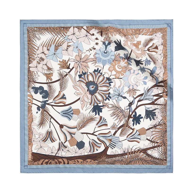 WENSLI Hangzhou Silk Small Square Scarf