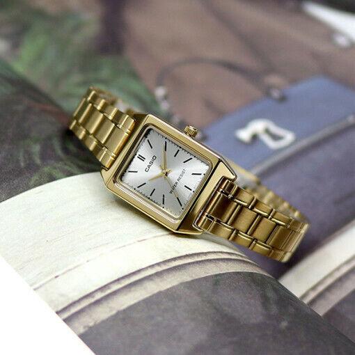 DAMENUHR CASIO LTP-V007G-9E + BOX (zd638d)