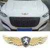 Alloy Car Side Badge Stickers Decal for Peugeot 308 208 U 207 3008 206 307 107 508 407 2008 306 406 408 205 4008 Front Hood Emblem