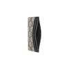 Gucci Ophidia distressed old flower logo striped webbing canvas patchwork card holder card bag women's blue