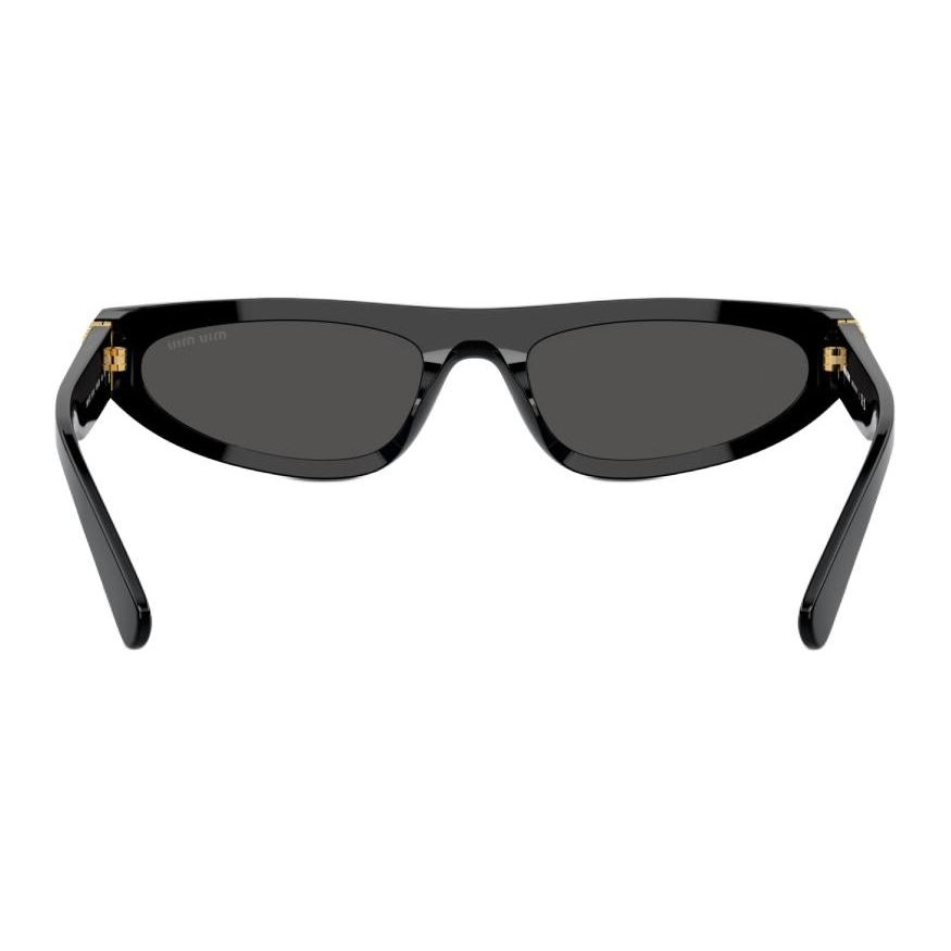 MIU MIU Logo Cat Eye Sunglasses Men Sunglasses Black MU07ZS1AB5S0
