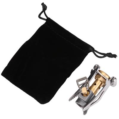 Tragbarer Mini-Outdoor-Klapp-Camping-Gasherd aus Metall mit Ofenbrenner