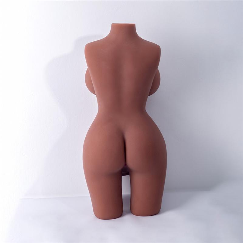 Silikonová panenka do půl těla Realistické dildo Velký penis Prsa pro homoerotismus Homoerotismus Hračka pro dospělé gay Masturbátor Produkty