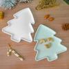 Creative Christmas Sturdy Silicone Resin Form Portable Flexible Dish Molds Stylish Epoxy Castes for Home Decoration