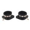 2pcs Motorcycle Intake Manifold Boot Joint Carburetor Carb for Yamaha XS400 1977- 1982 2A2-13586-00-00