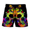 2025 Summer New 3D Digital Printed Beach Shorts Hawaii Daily Leisure Sports Men's Beach Shorts