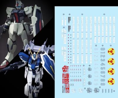 HG RG EG Robot MS Yukisha Detail Up Water Transfer Decal HG Windham Dagger Fluorescent!! 1/144 (for 1/44 & HG-43) [Item]