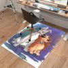 1pc,"Home Decor Rug, Office Carpet, Chair Pad, Outdoor Mat, Gift Idea - Cute Cartoon Dogs Design"L027