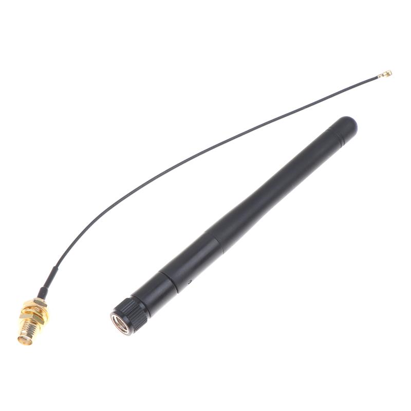 2.4GHz 3dBi High Gain Antenna RP SMA Male Connector for Wireless Router Modem WiFi Signal Stability