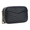 Saint Laurent Lou Mini Bag Noir Women Bags Black 748849-DV707-1000