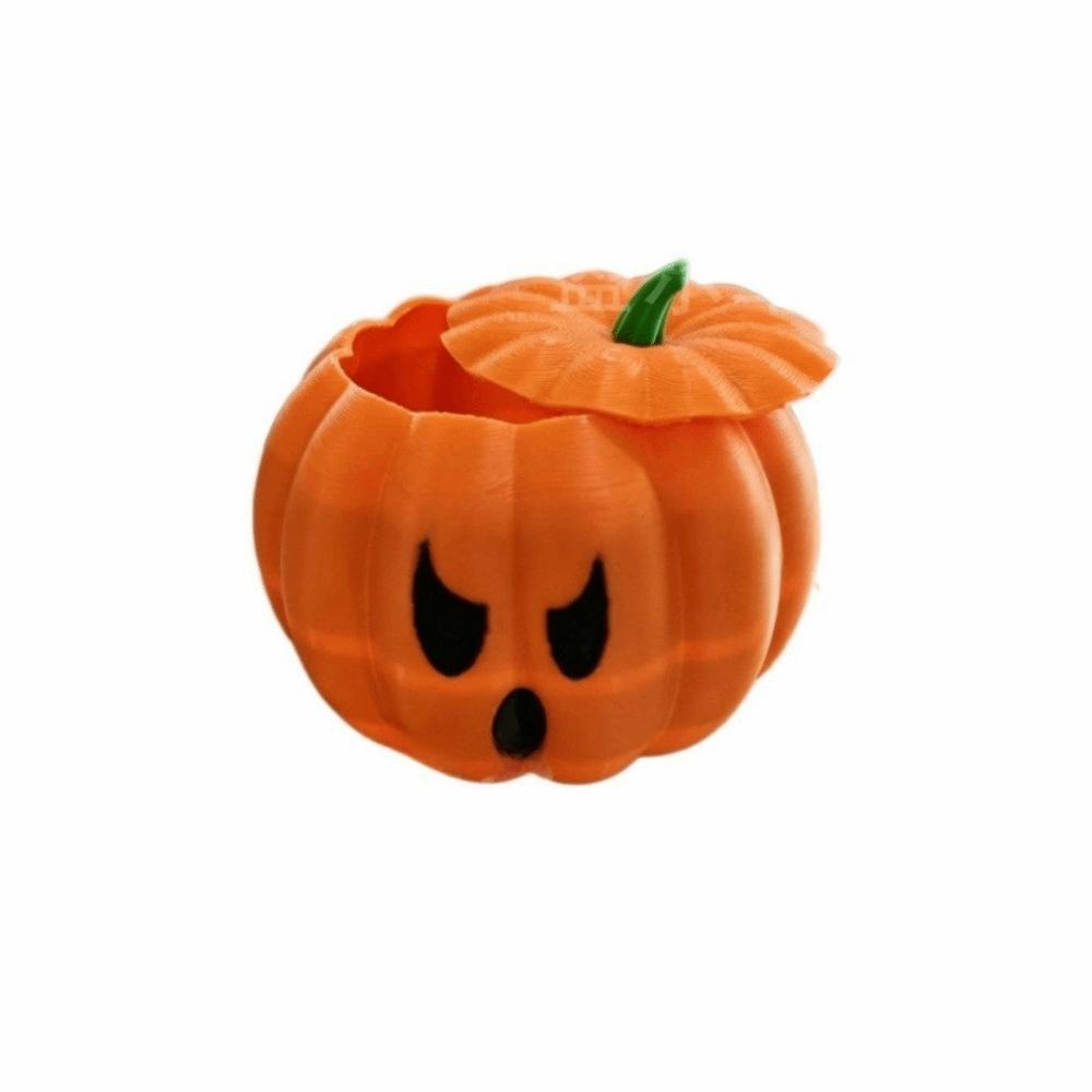 Halloween Party Props Pumpkin Ornaments Funny Candy Box Home Desktop Decoration
