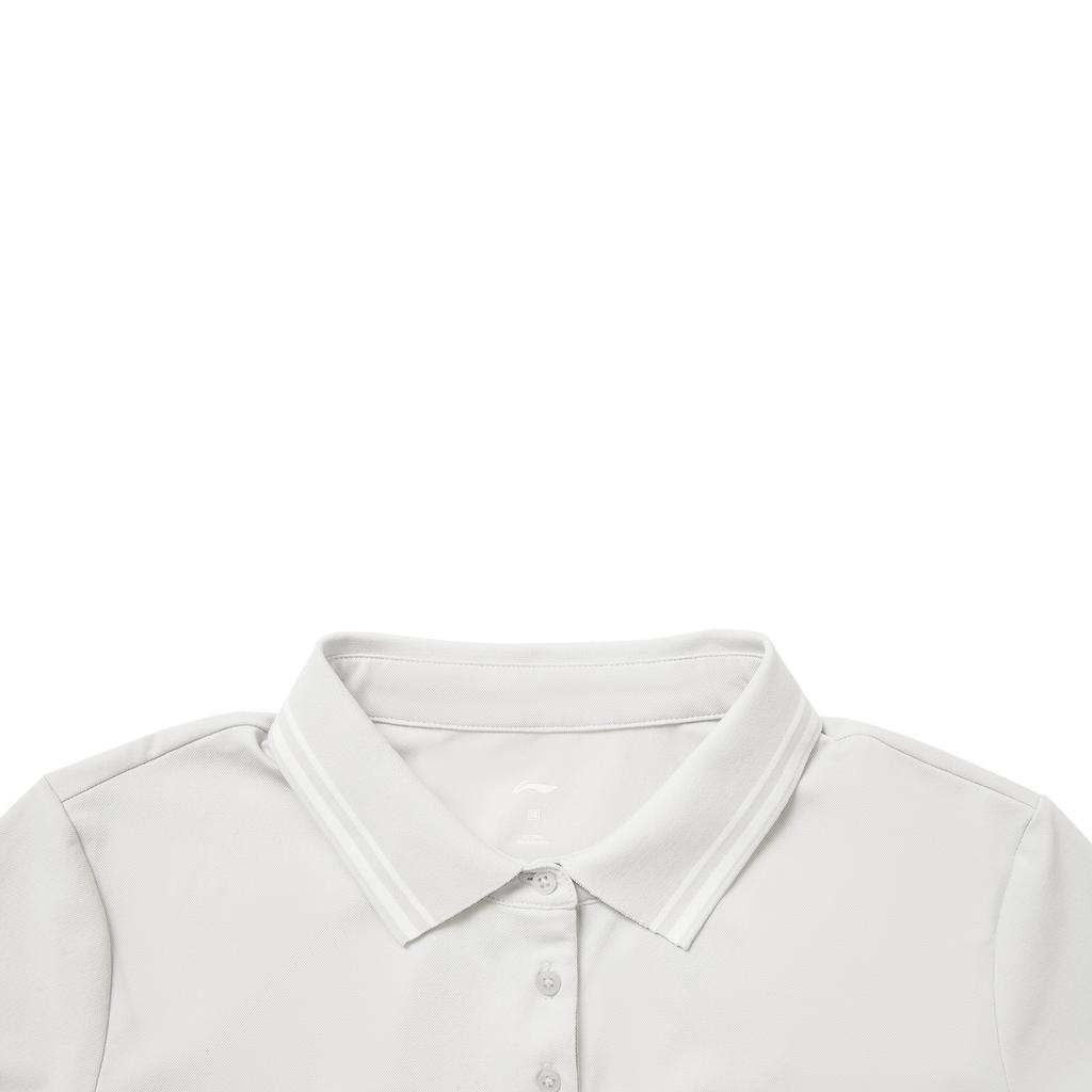 Li Ning Fitness Series Logo Polo Shirt Women tops APLW470-4