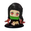 5-10pcs Set Demon Slayer Q Version Sitting Ghost Doll Tanjiro Nidouzi Inosuke kid Halloween/Christmas gifts