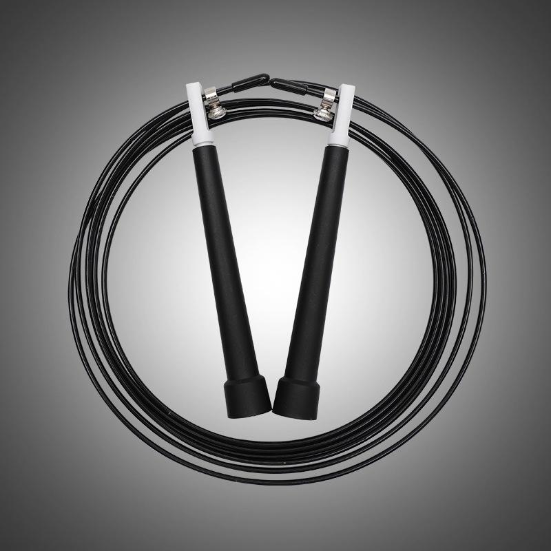 PVC Steel Wire Skipping Rope, Speed Skipping Rope for Fitness, 3 Metres Long, Competitive Skipping Rope for Children