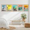 Bicycle Race Bicycle Sports Wall Art Oil Painting Nordic Poster and Printmaking Classic Monument Image