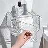 Transparent Napkin Storage Box Plastic Paper Box Storage Container Tissue Box  Living Room