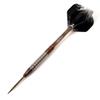 Cuesoul AURORA SERIES 23g Steel Tip 90% Tungsten Darts Brown Titanium Nitride Coating Set J3107 Length 50.1mm Max Dia 6.9mm 2BA Crystal Brown Shafts